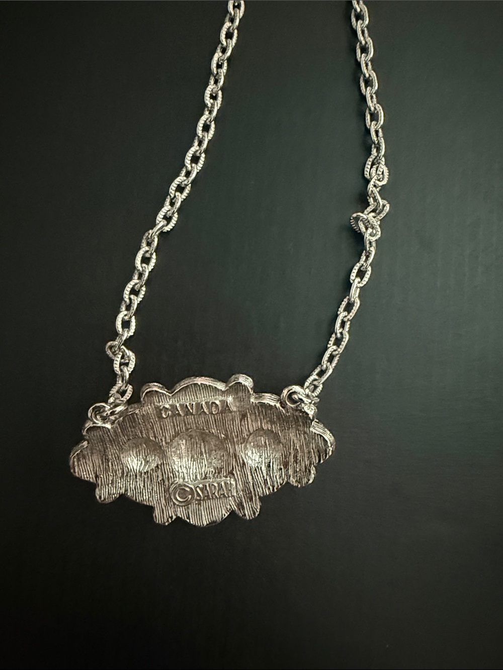 Buy 3 for 30$ Sarah Coventry Silver-Tone Filigree Pendant Necklace - Picture 5 of 6